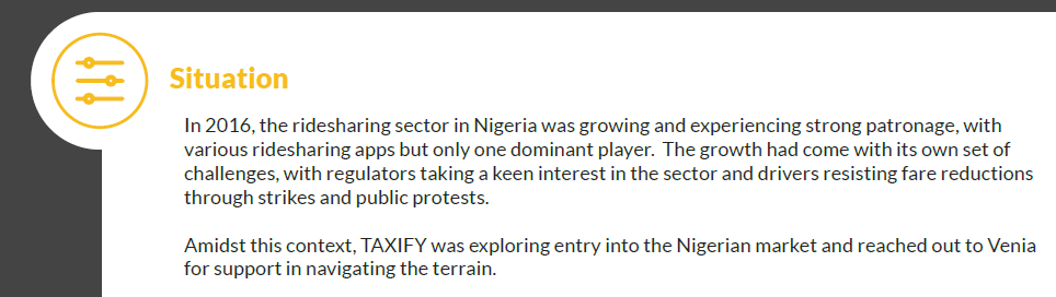 Taxify came to Nigeria in 2016.